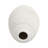 Modern Ceramic and Porcelain Vase with Textured Design, Glam Decorative Accent for Contemporary Decor-836377005