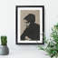 Portrait of a Woman by Samuel De Mesquita - Framed Print-62759770-62759771