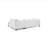 Sectional (Without Ottoman), WHITE