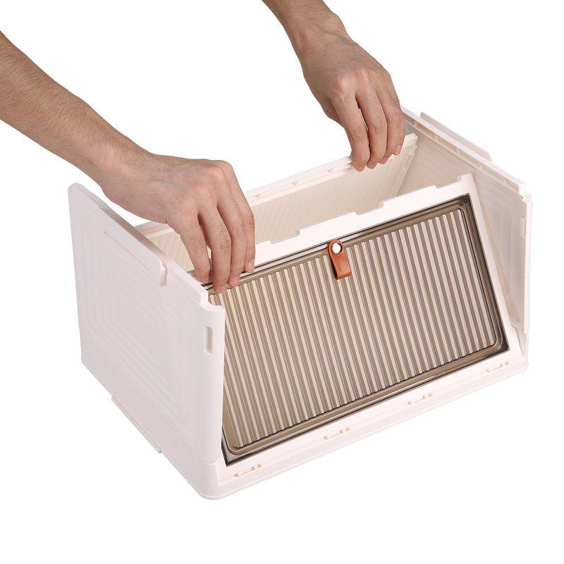 3 Pair Shoe Storage Box, 59cm H x 39cm W x 28cm D