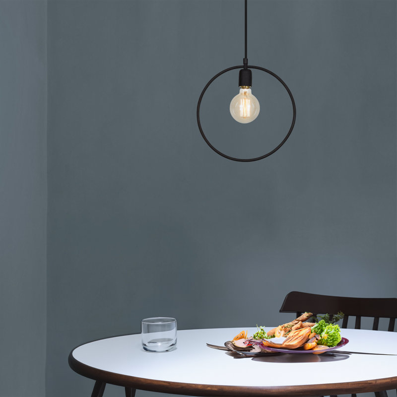 Luminaire suspendu géométrique unique à 1 lumière Belinda