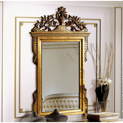 Arched Traditional Dresser Mirror