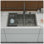 Double Bowl Drop In Sink- 33"X22" Gunmetal Black  Double Bowl Kitchen Sink 16 Gauge With Two 10" Deep Basin(60/40)