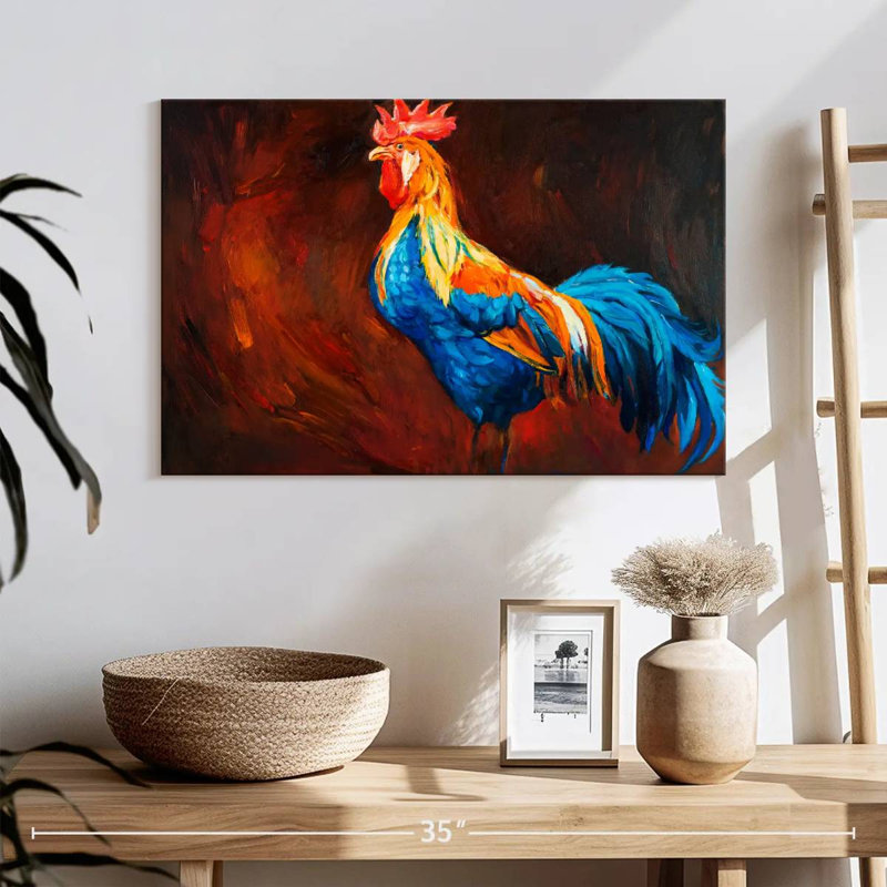 Poulet Brampt Rooster, H 16 po x l 24 po