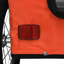 vidaXL Pet Bike Trailer Oxford Fabric and Iron-91841267-91841268