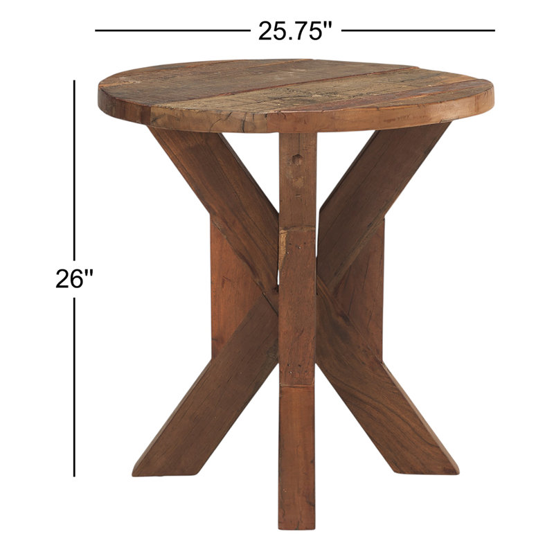 Provence Solid Wood End Table