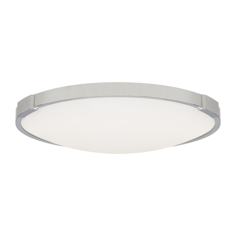 Lance 1 - Light LED Flush Mount, Chrome