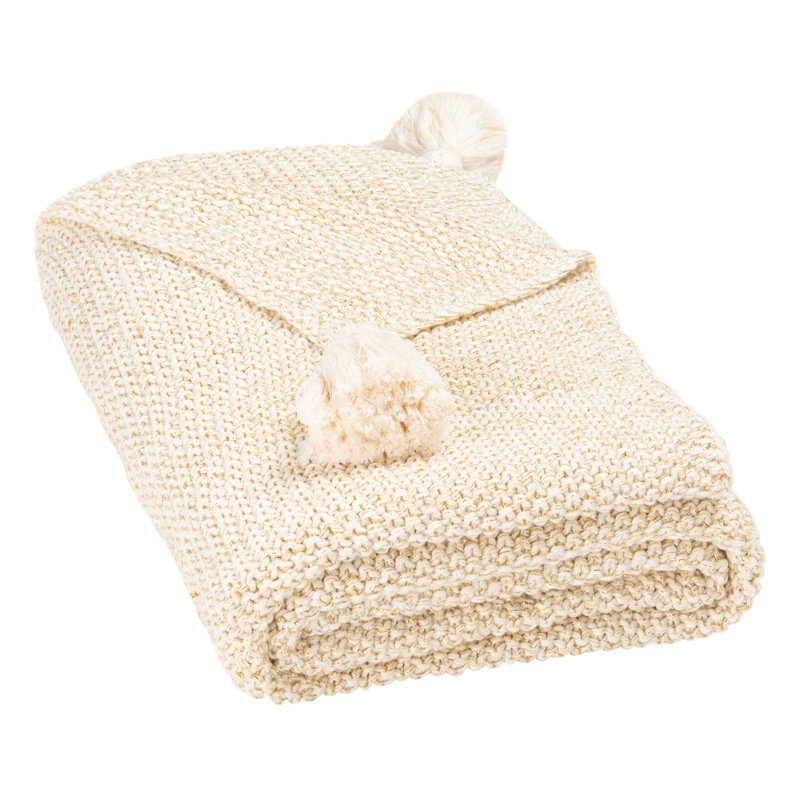 Mari Knitted Throw Blanket