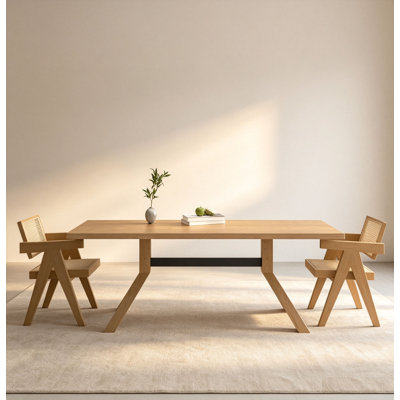 Solid Ash Dining Table