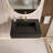 Pyramid 24" Wall-Mounted Modern Bathroom Sink with Ramp Basin - Black, With Faucet Hole-62540268-67184108