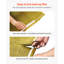 Floor Underlayment 200 sq ft Roll 3mm Vapor Barrier Soundproofing Gold