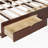 Sturdy Wooden Daybed With Trundle And Storage, Ideal For Multi-Functional Spaces And Guest Rooms, Espresso Finish-1212552052