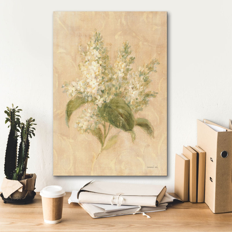 «Scented Floral 2» par Danhui Nai, art mural sur toile, H 26 po x l 18 po