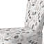 Chaise d'appoint moderne rembourrée gris Stone Shapes-527124493
