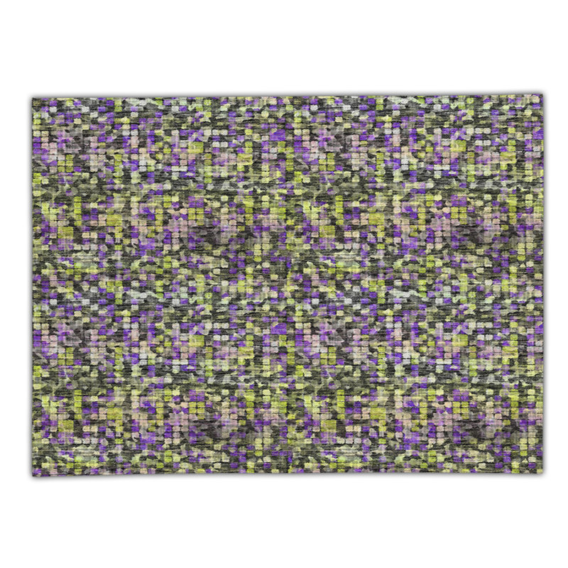 Geometric Indoor / Outdoor Rug, Rectangle 2' x 3'