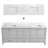 84'' Bathroom Vanity With Storage-816181365