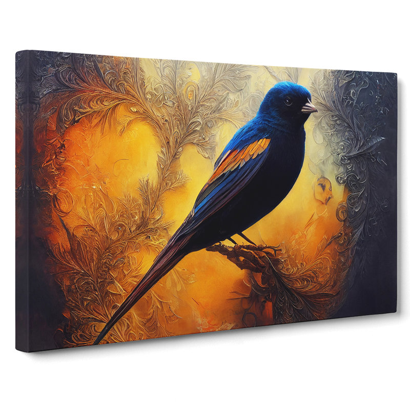 Mystical Bird - Wrapped Canvas Print