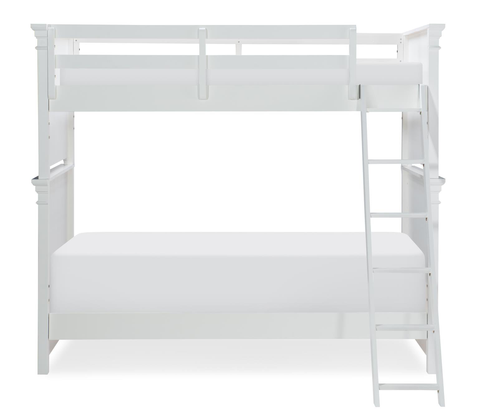 Canterbury 2.0 Twin-Over-Twin Bunk Bed, White