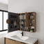 Armoire de toilette 41,7 po avec rangement