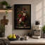 Roses in Full Bloom Botanical - Wrapped Canvas-599644277-599644283