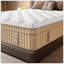 Matelas hybride à ressorts de 12 pouces avec mousse à mémoire de forme sans peluche moyenne certifiée Certipur-US 80 pouces-114706884
