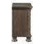 Table de chevet 3 tiroirs gris Eiyanna