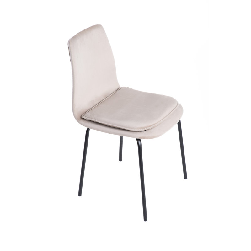 Chaise d'appoint brun clair