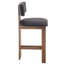 Tabouret rembourré avec structure en bois massif-508726523