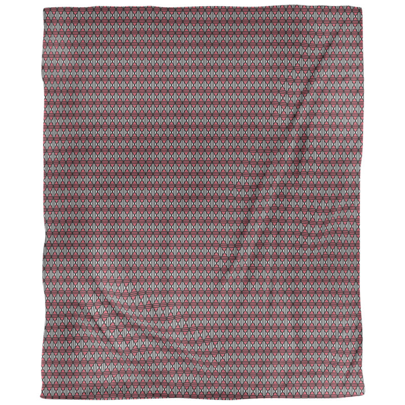 Housse de couette Katelyn Elizabeth, Housse de couette pour grand lit, Noir / rouge