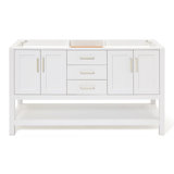 60'' W Double Bathroom Vanity Base