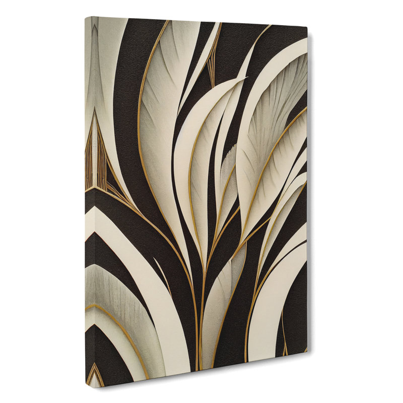 Antique Feathers - Wrapped Canvas, 50cm H x 35cm W x 3cm D