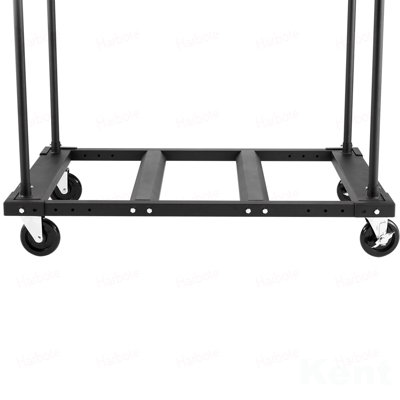 Drywall Cart Dolly, 1800 lbs Load Capacity, Steel Panel Truck Cart with 5 inch Swivel Casters, Lumber Drywall Dolly with Tie-Down Strap & 2 Side Handrails for Factory, Warehouse, Garage