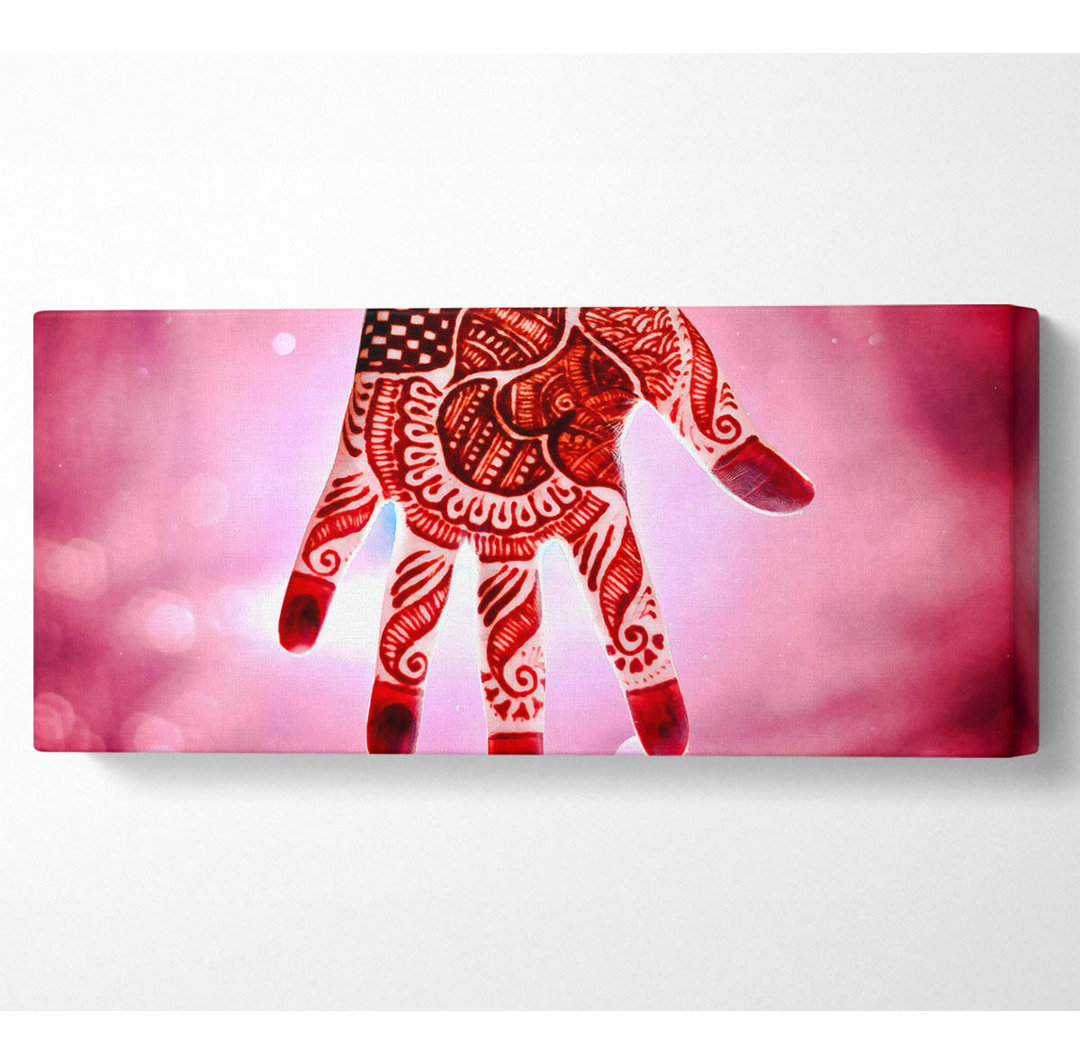 Hindu Mehandi - Kunstdrucke auf Leinwand - Wrapped Canvas