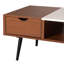 Wood and Faux Marble Coffee Table-29666709