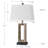 Lampe de table Tapscott USB