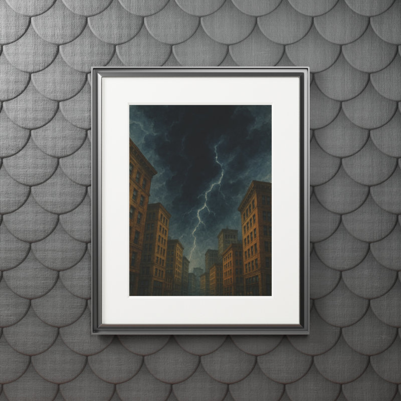 Posters Single Picture Frame Print, 50.8 cm H x 40.64 cm W