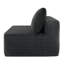 Canapés d'angle à compression, canapé moderne moelleux avec assise profonde de 145 cm pour la maison