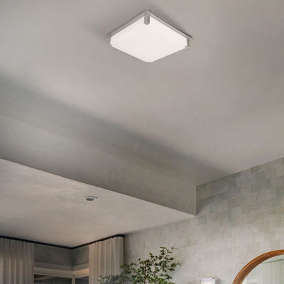 Polar Glass LED Flush Mount