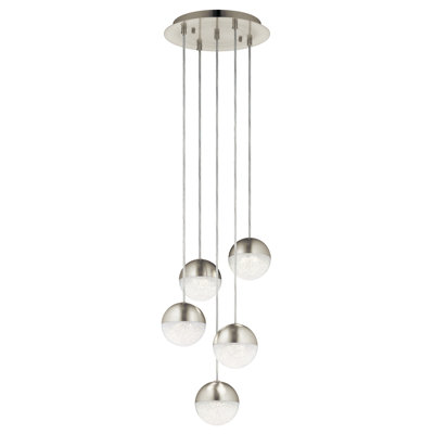 5 - Light LED Cluster Pendant
