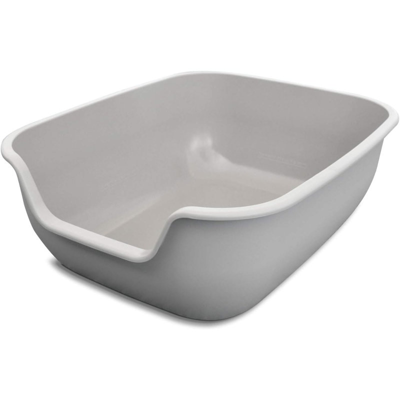BetterBox Non-Stick Large Litter Box, Pet Safe Coating for Easier Cleaning