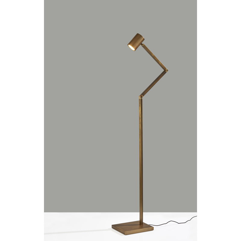 Dalila 48'' LED Task Floor Lamp, Bronze Finish
