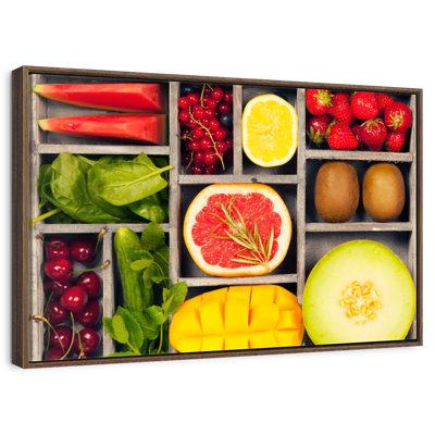 Bento légumes et fruits