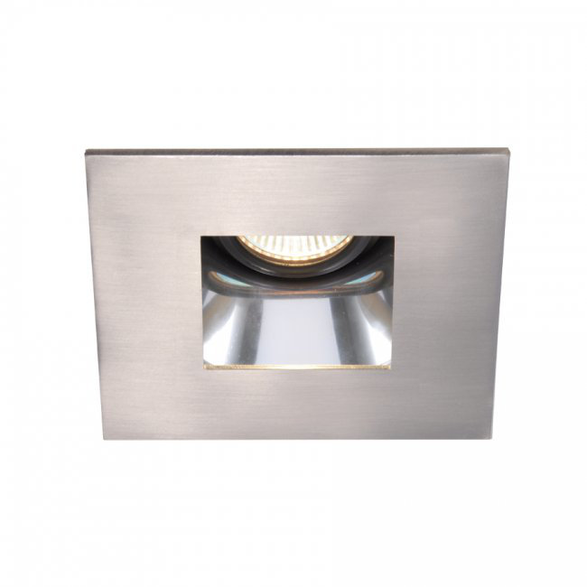 2.375" Square Recessed Trim, Brushed Nickel