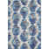 Premium Machine Washable Prisco Blue Rug
