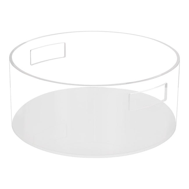Lavabo Lucite, Base blanche