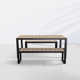 Reginald 72'' Rectangular 6 - Person Outdoor Dining Set