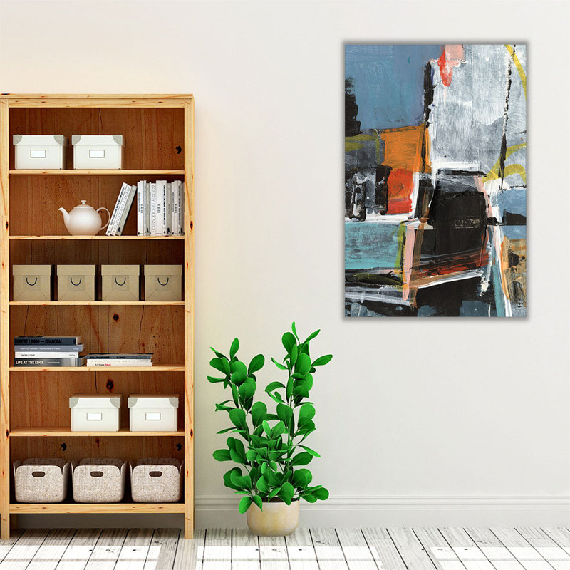 «Ergatic Marks I», reproduction d'art sur toile, H 36 po x l 24 po