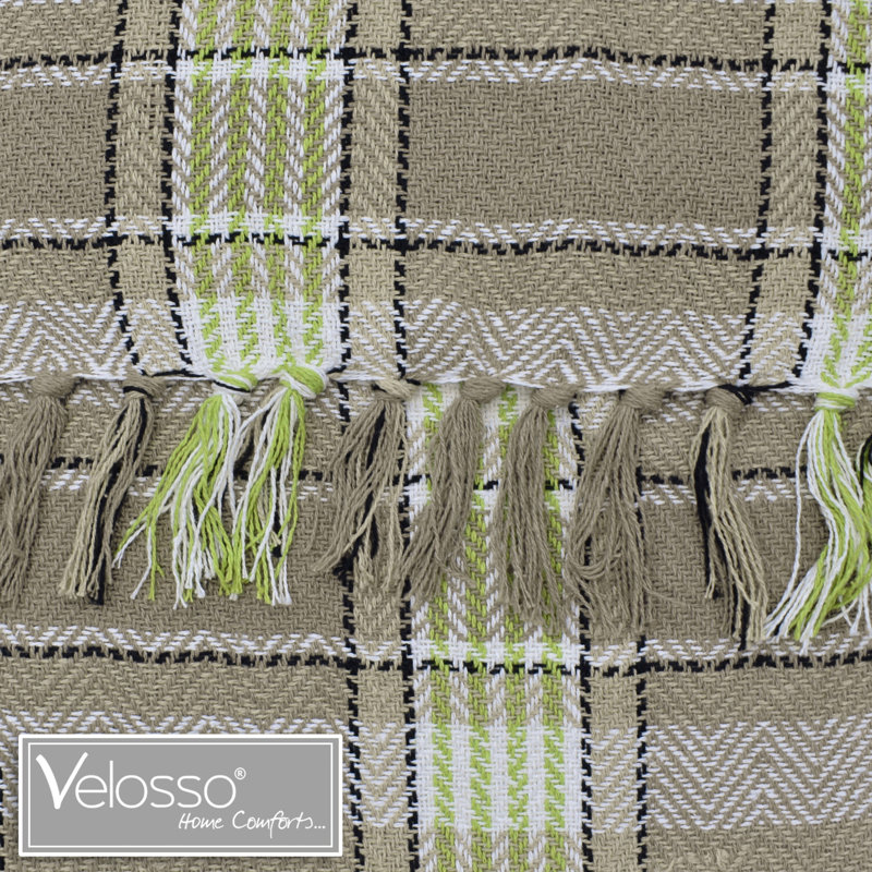 Riascos Throw Blanket, Green