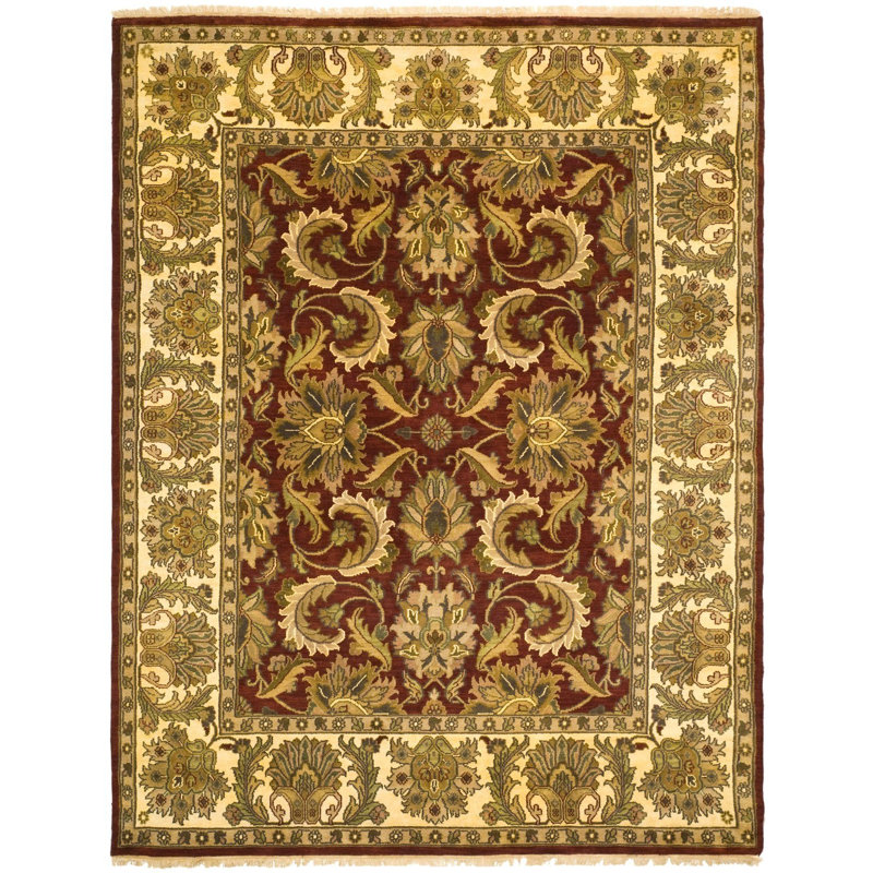 Tapis oriental en laine touffeté à la main Drumroan, Rectangle 6 pi x 9 pi