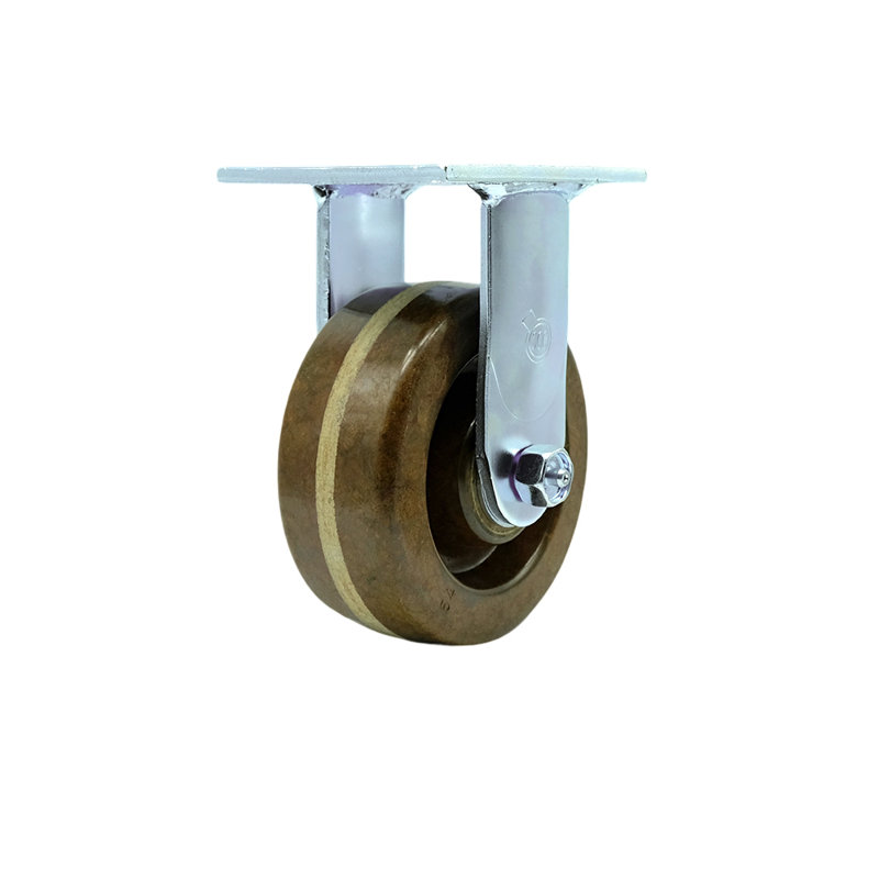 High Temp Phenolic Wheel Rigid Caster